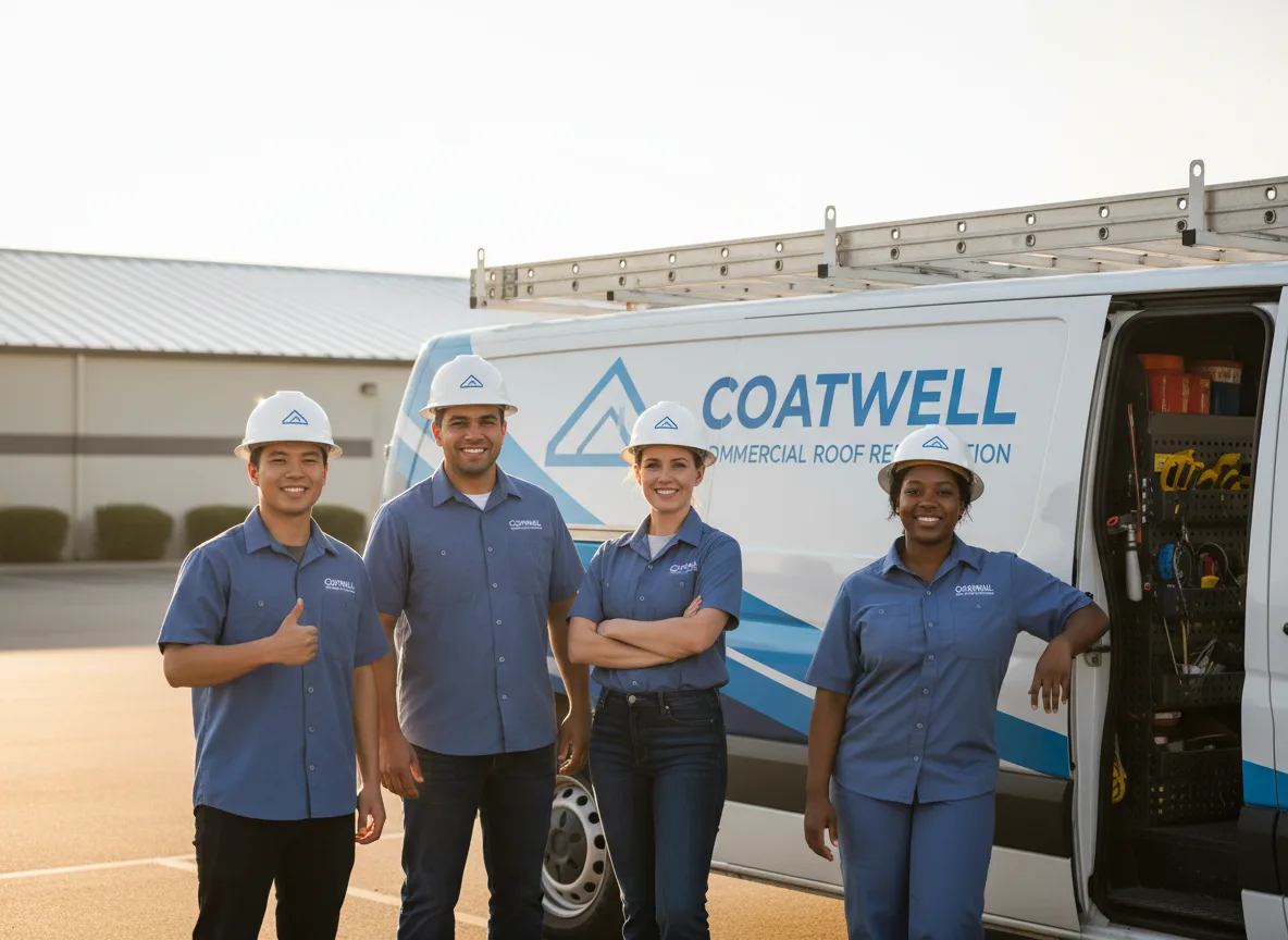 Commercial roof coating company in Sugar Valley, GA